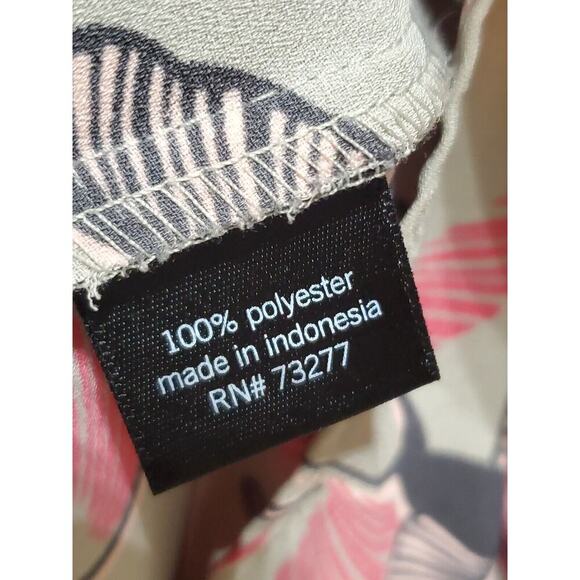 APT 9 Women's Gray 100% Polyester Round Neck Sleeveless Casual Top Blouse Large - Picture 7 of 11